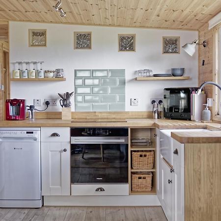 Scandi Cabin On A Hill, With Stunning Panoramic Views Ludgvan Exterior foto